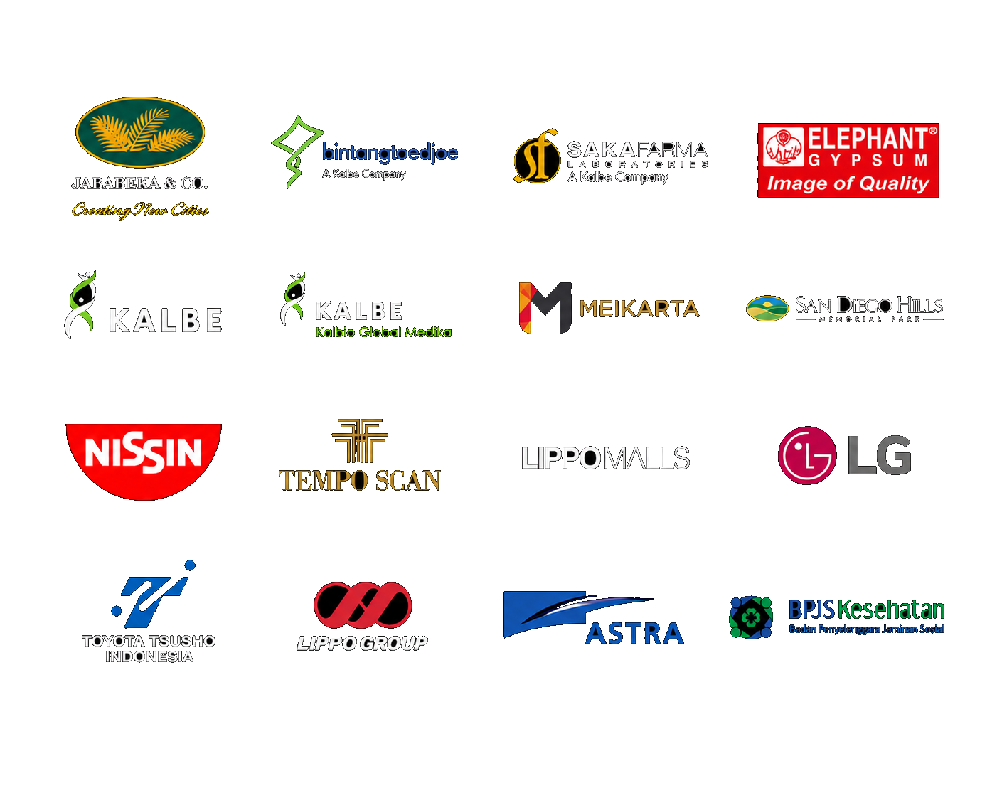 Authorized distributor untuk brand-brand terpercaya